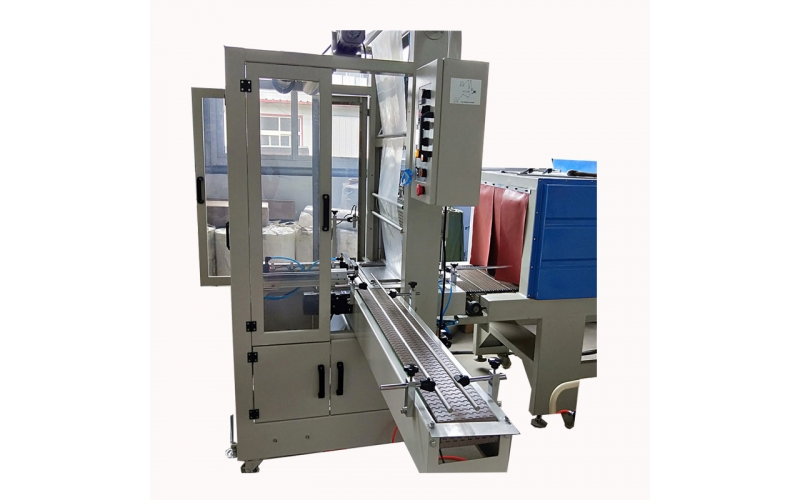 袖口式全自動高效封切熱收縮包裝機鯨鵬機械誠招代理